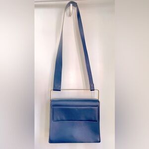 LAUTEM RARE “My Funny Valentine” “Temptation” 
Handmade Luxury Navy Blue Handbag